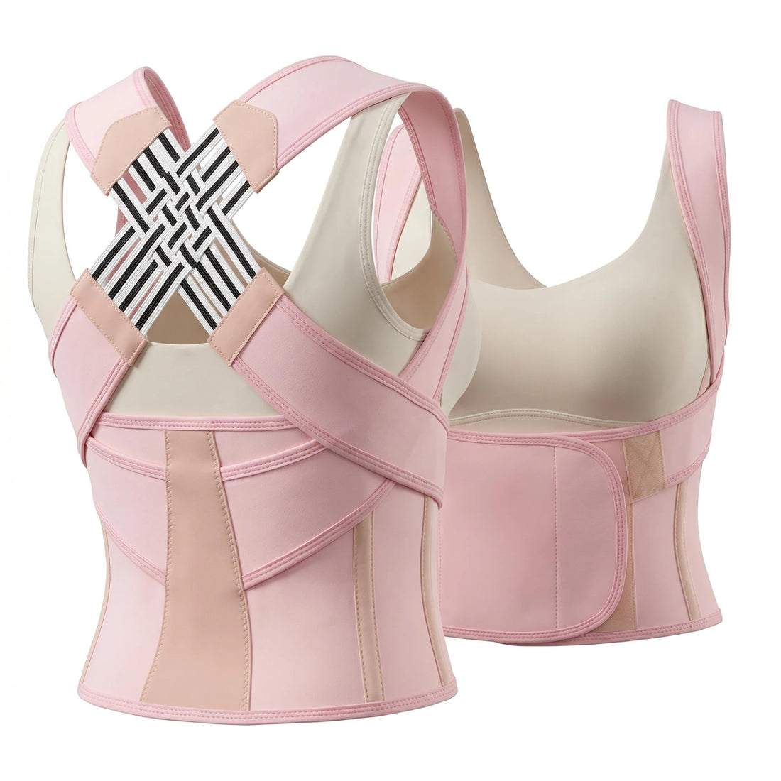 Adjustable Mesh Posture Brace for Adults