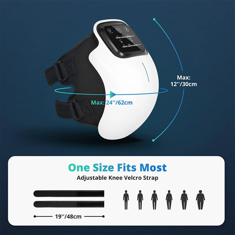 Heated Vibration Knee Massager