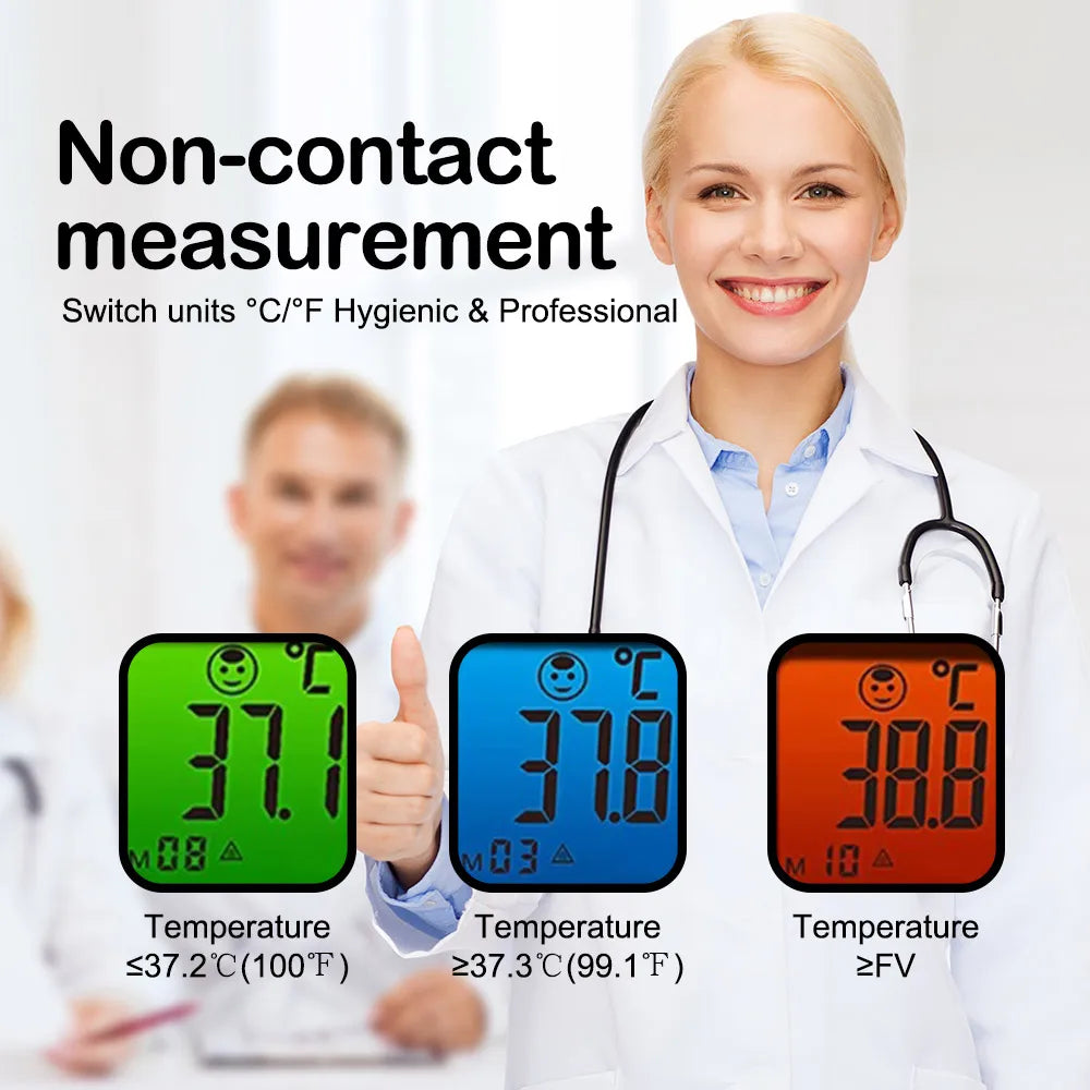 No-Contact Infrared Forehead Thermometer