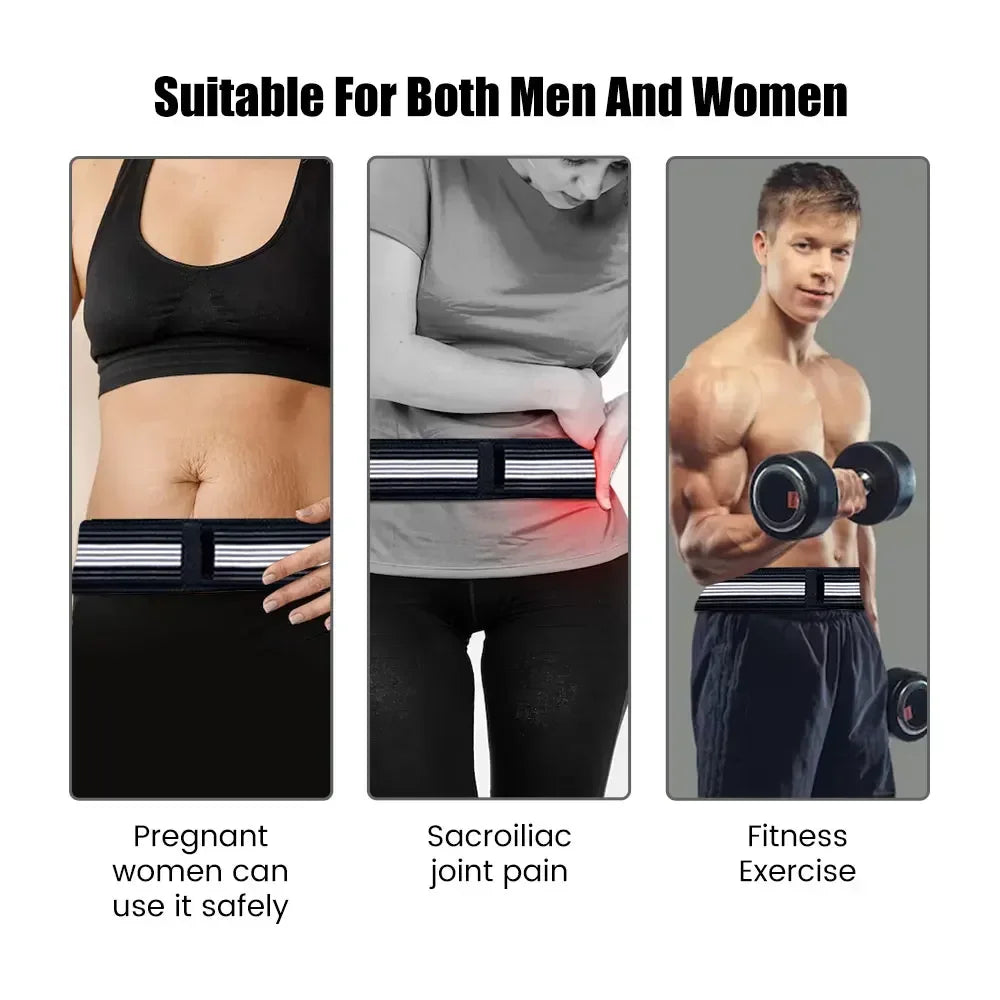 Sacroiliac Hip and Waist Support Belt
