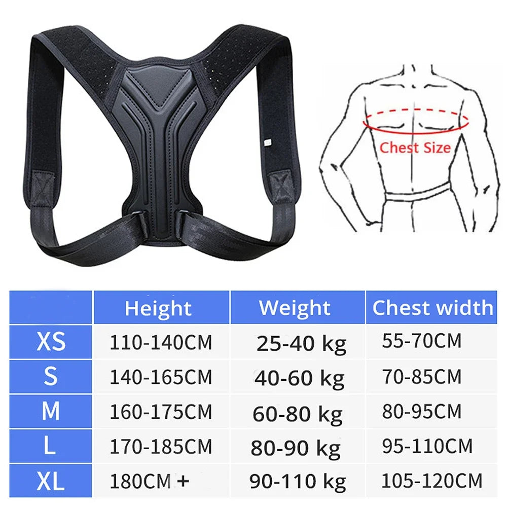 Adjustable Back and Shoulder Posture Corrector
