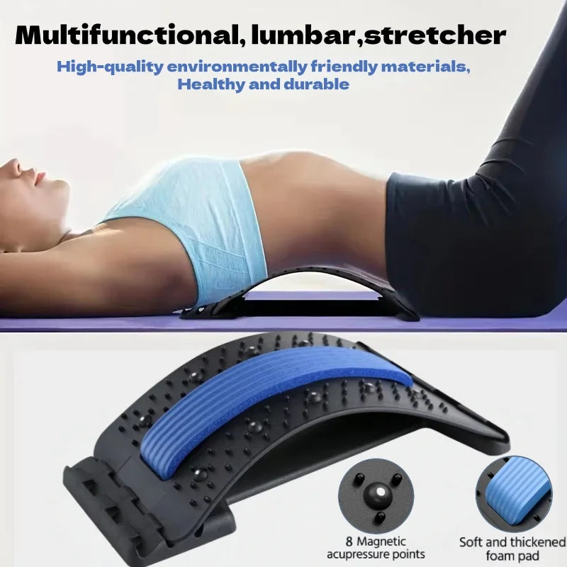 Back Stretcher and Massage Pad