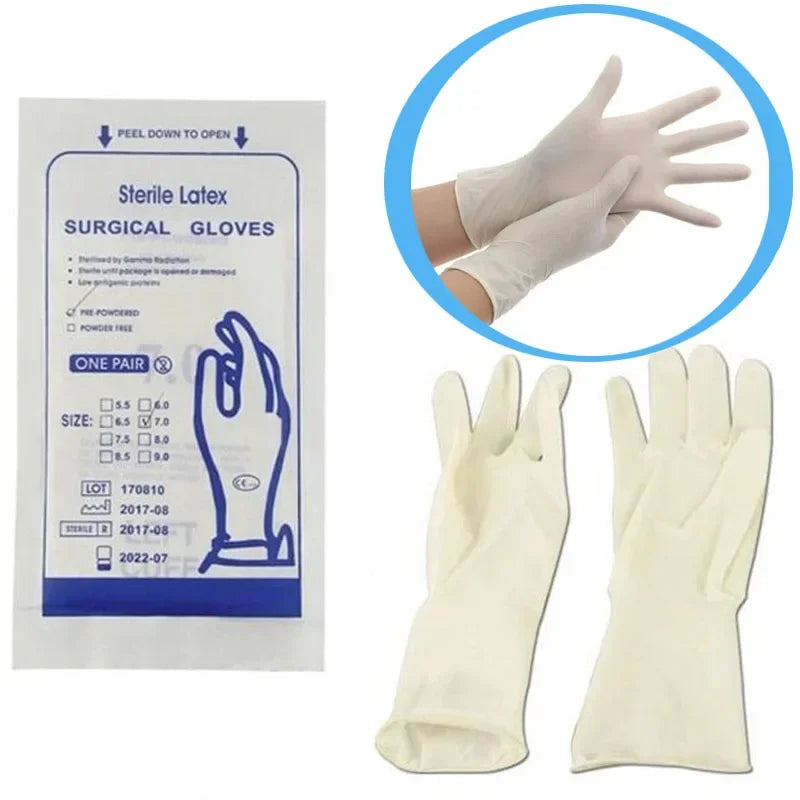 Disposable Latex Examination Gloves