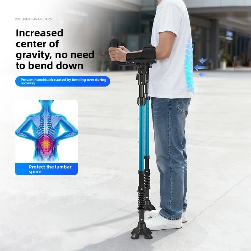 Foldable Elbow Crutches with Height Adjustment