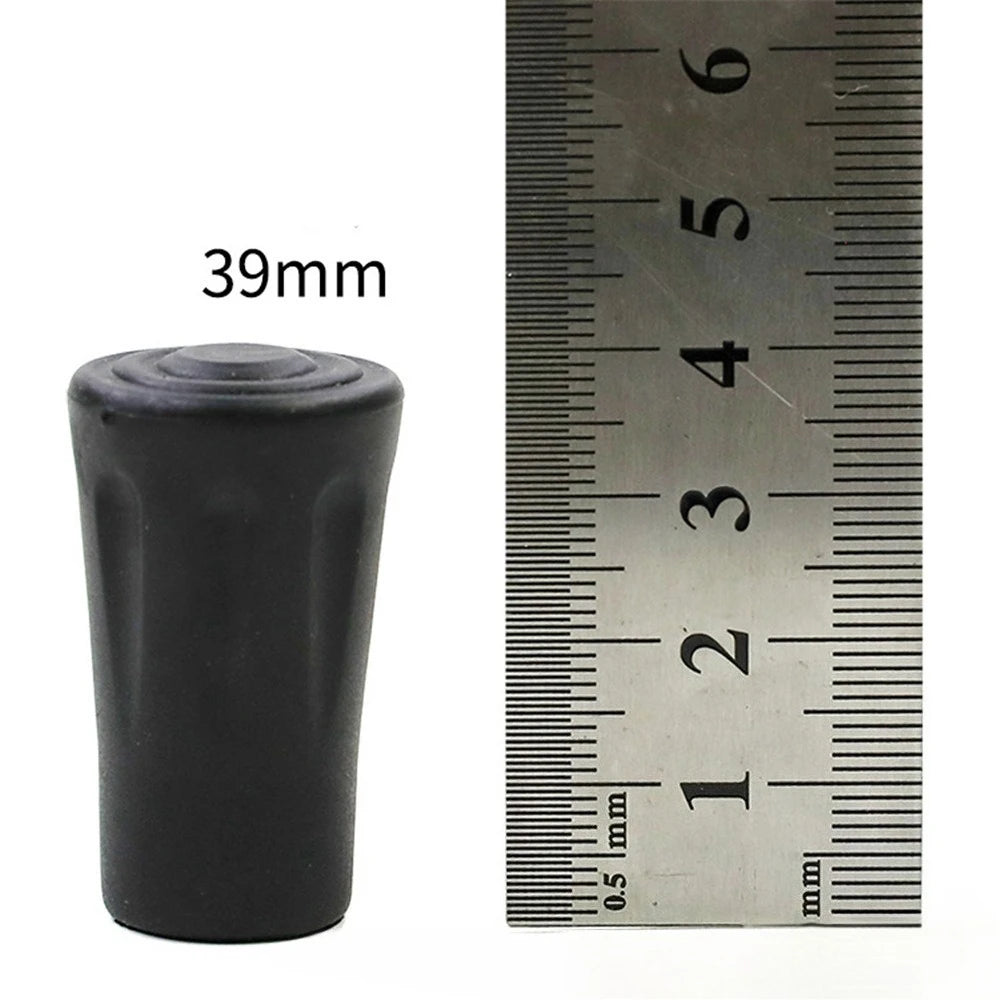 Rubber Trekking Pole Replacement Tips, 4-Pack