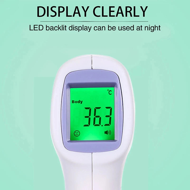 Non-Contact Forehead Thermometer and Finger Pulse Oximeter