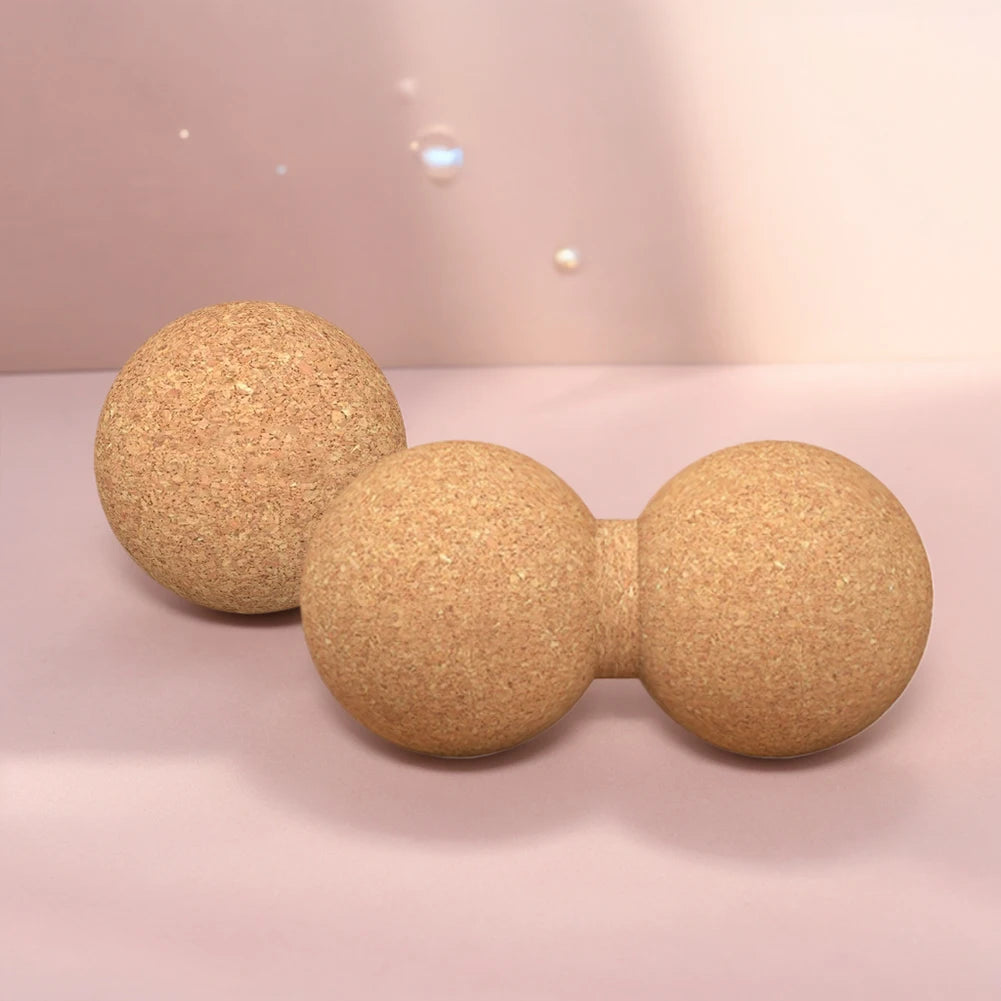 Cork Massage Ball for Yoga and Massage