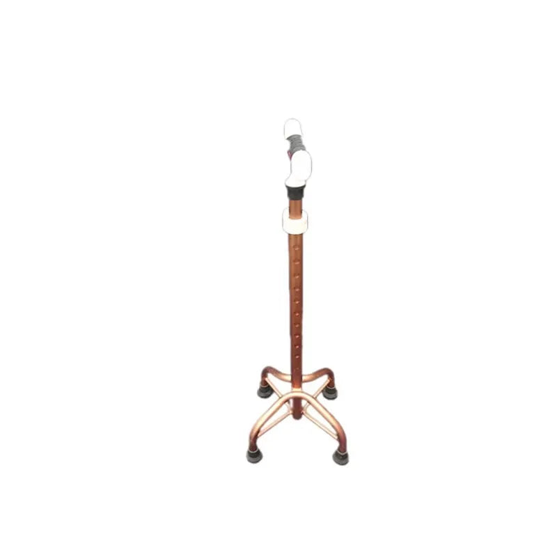 Folding Four-Legged Walking Stick with Cane Tips