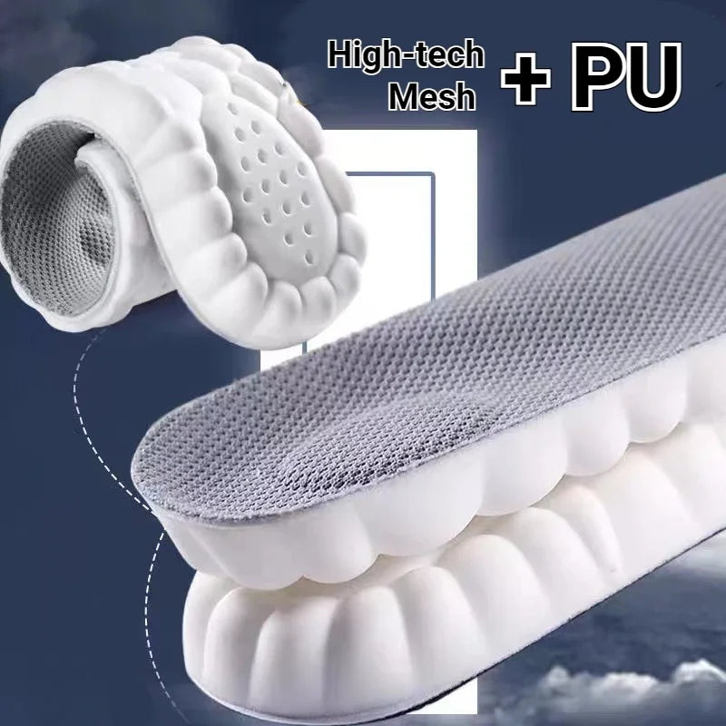 Memory Foam Sports Insoles with Arch Support