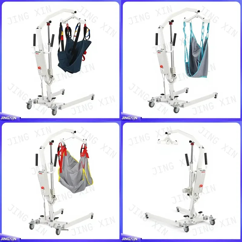 Battery-Powered Patient Floor Lift and Transfer Hoist