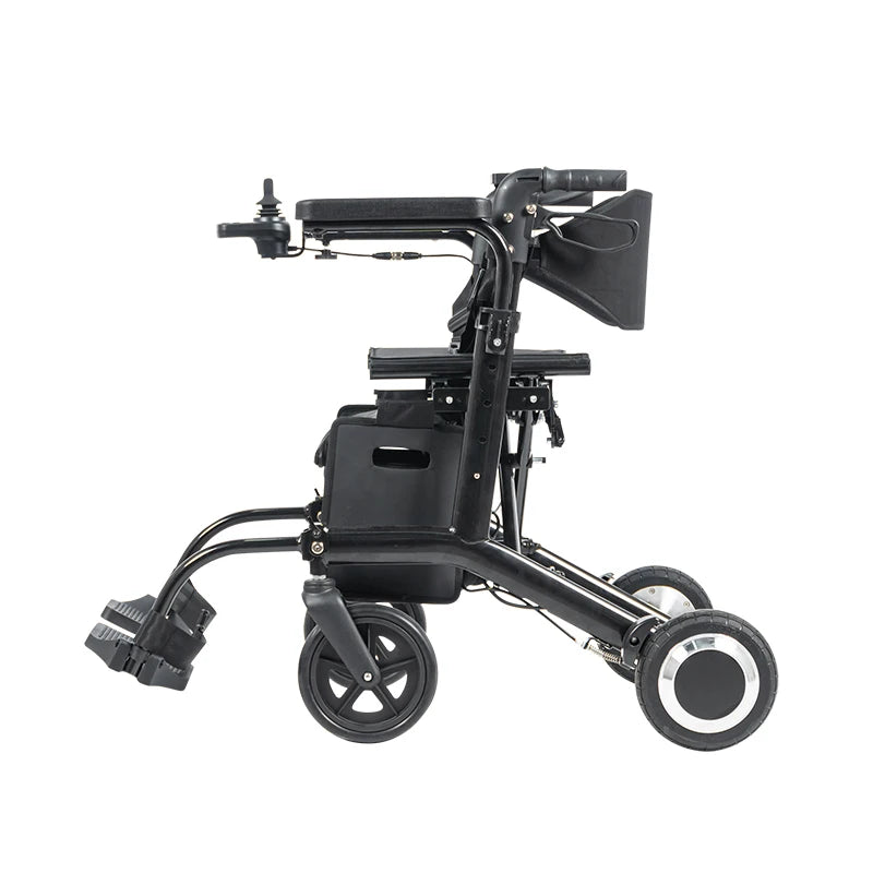 Foldable Four-Wheel Rollator Walker