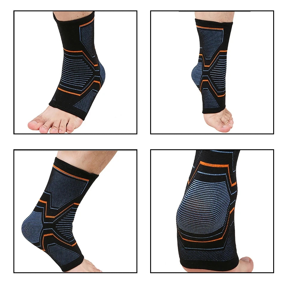 Medwell Elastic Knitted Ankle Support Brace for Sports