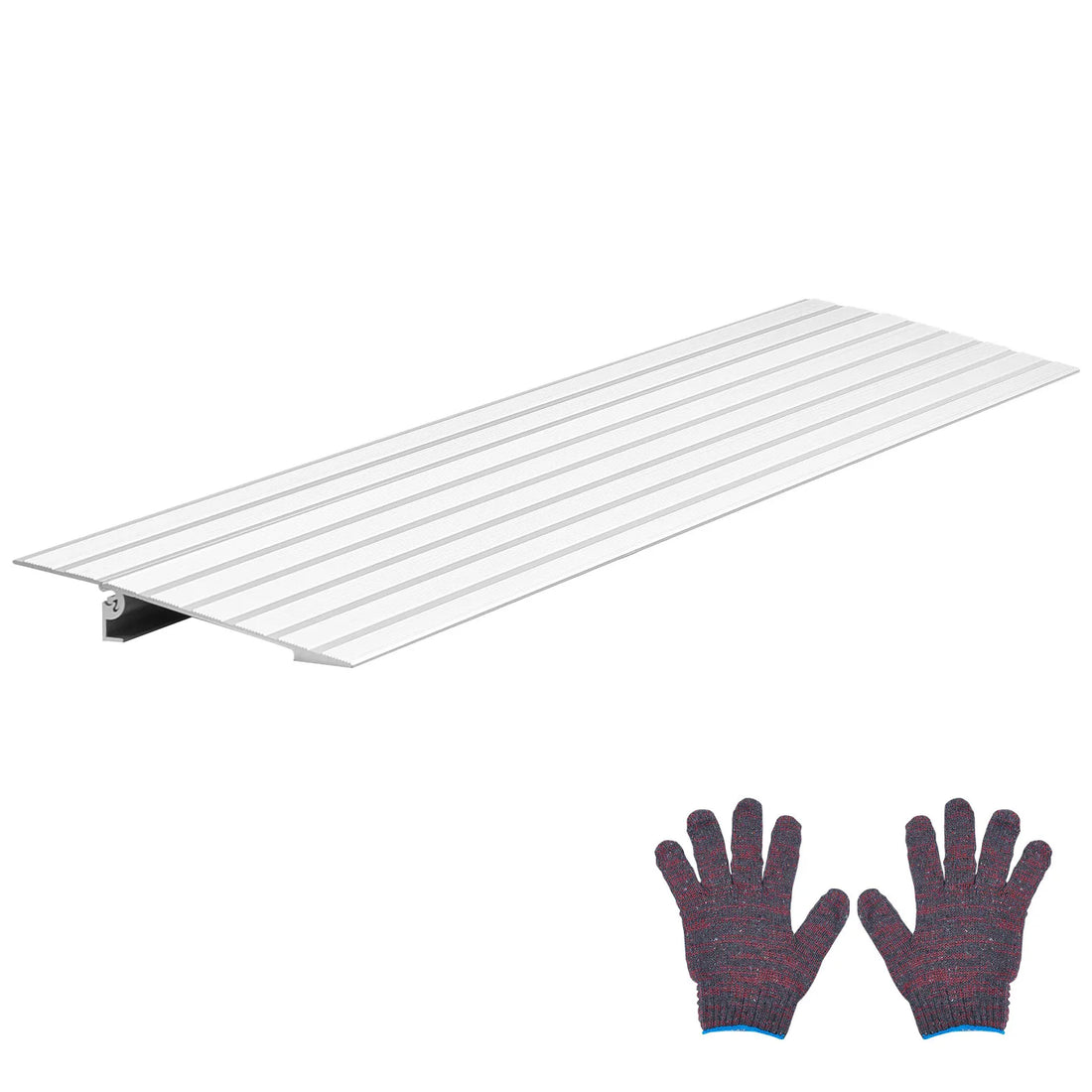 Aluminum Door Threshold Ramp, 1–6 Inch Rise