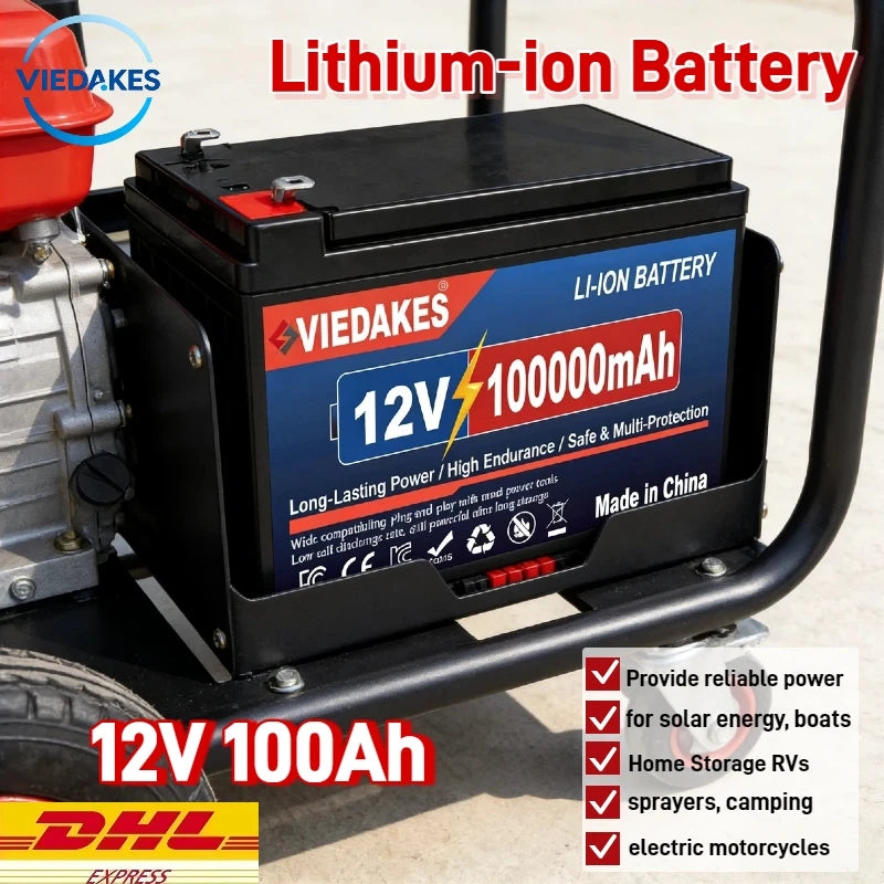 12 V Rechargeable LiFePO4 Mobility Battery