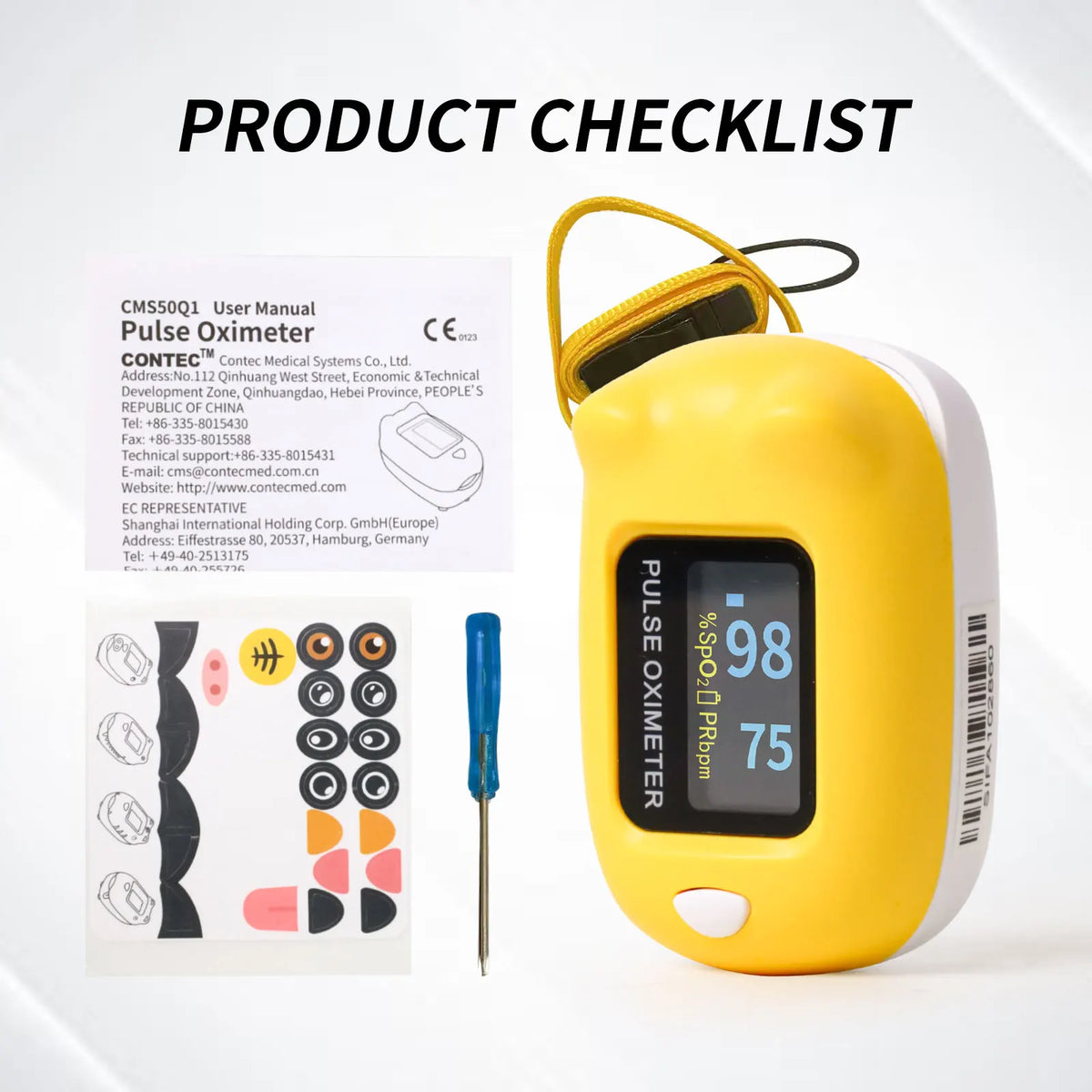 Medwell CMS50Q1 Child Fingertip Pulse Oximeter