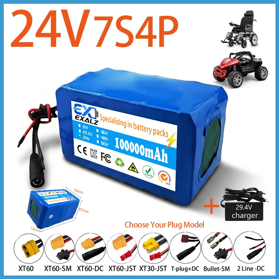 24V 100Ah Lithium Mobility Battery Pack