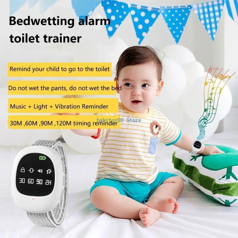 Wireless Bedwetting Alarm with Vibration Reminder