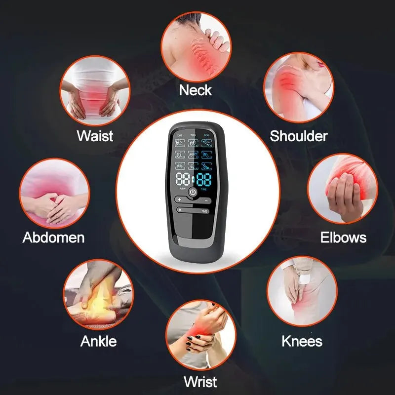 Rechargeable Dual-Output TENS Massager