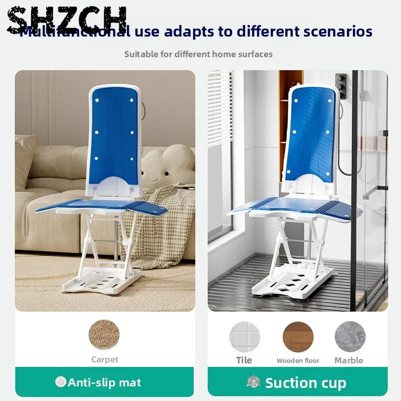 Non-Slip Bath Chair for Bathroom Use