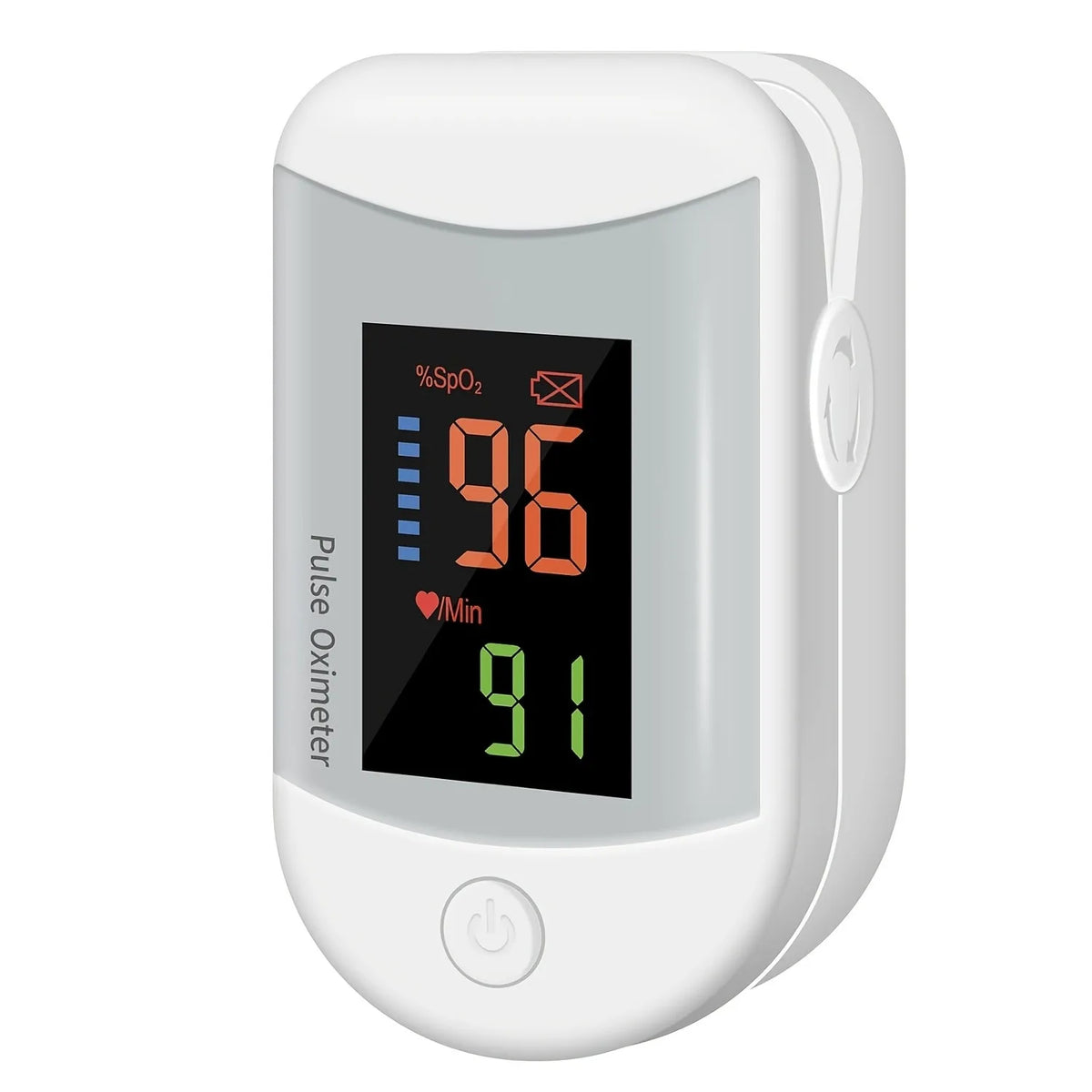 Fingertip Pulse Oximeter with Batteries Included