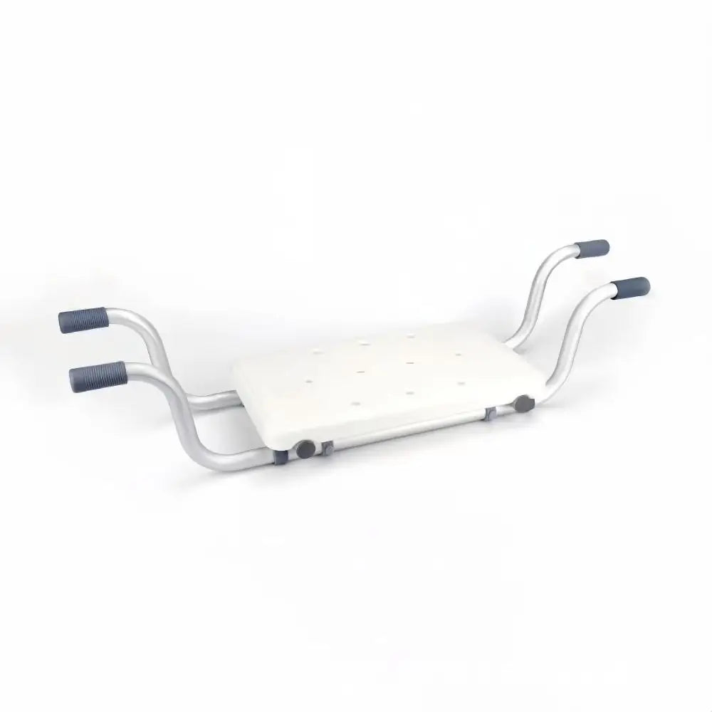 Adjustable-Width Bathtub Seat