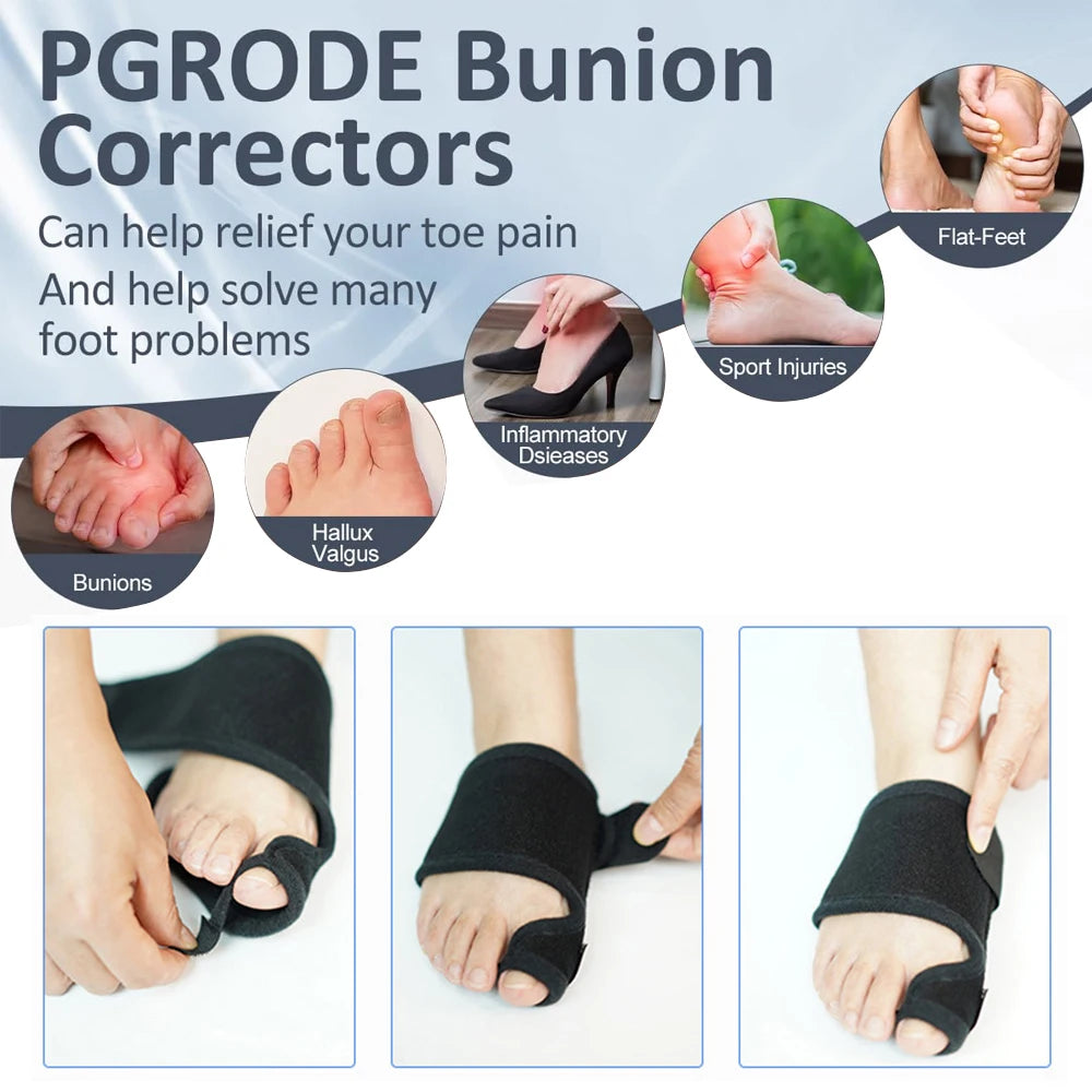 Adjustable Bunion Straightener for Big Toe