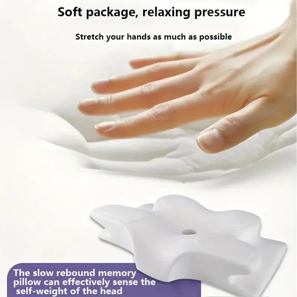 Butterfly-Shaped Memory Foam Neck Pillow