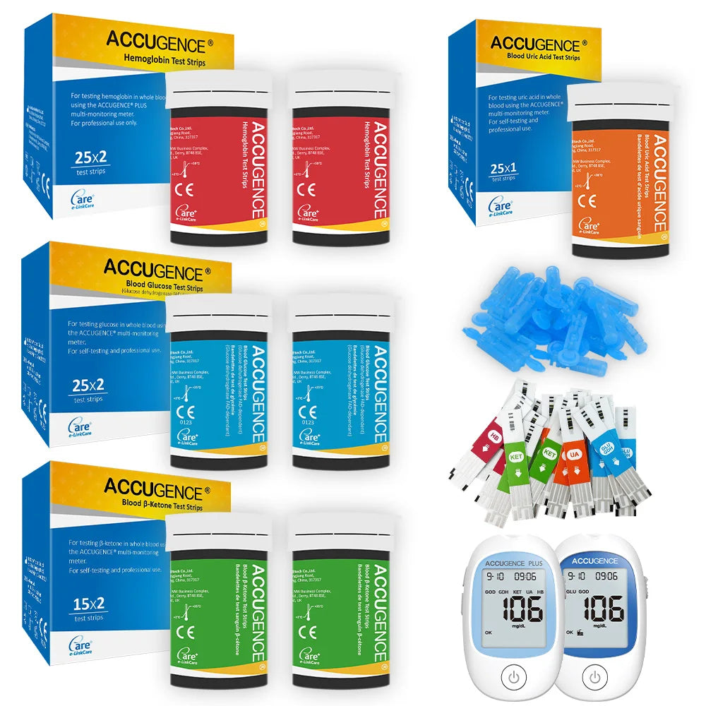 Medwell Test Strips for PM800 and PM900 Monitors
