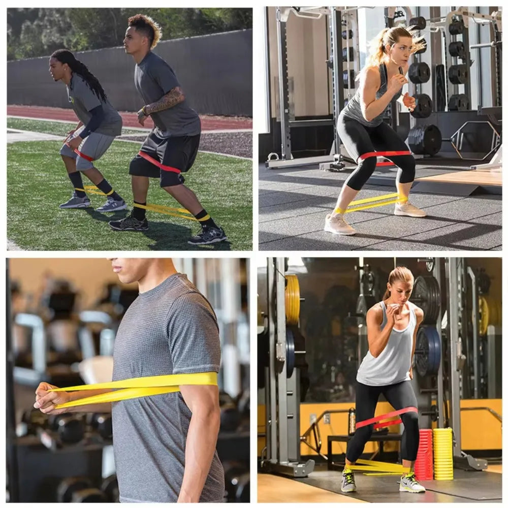 5-Level Elastic Resistance Bands Set
