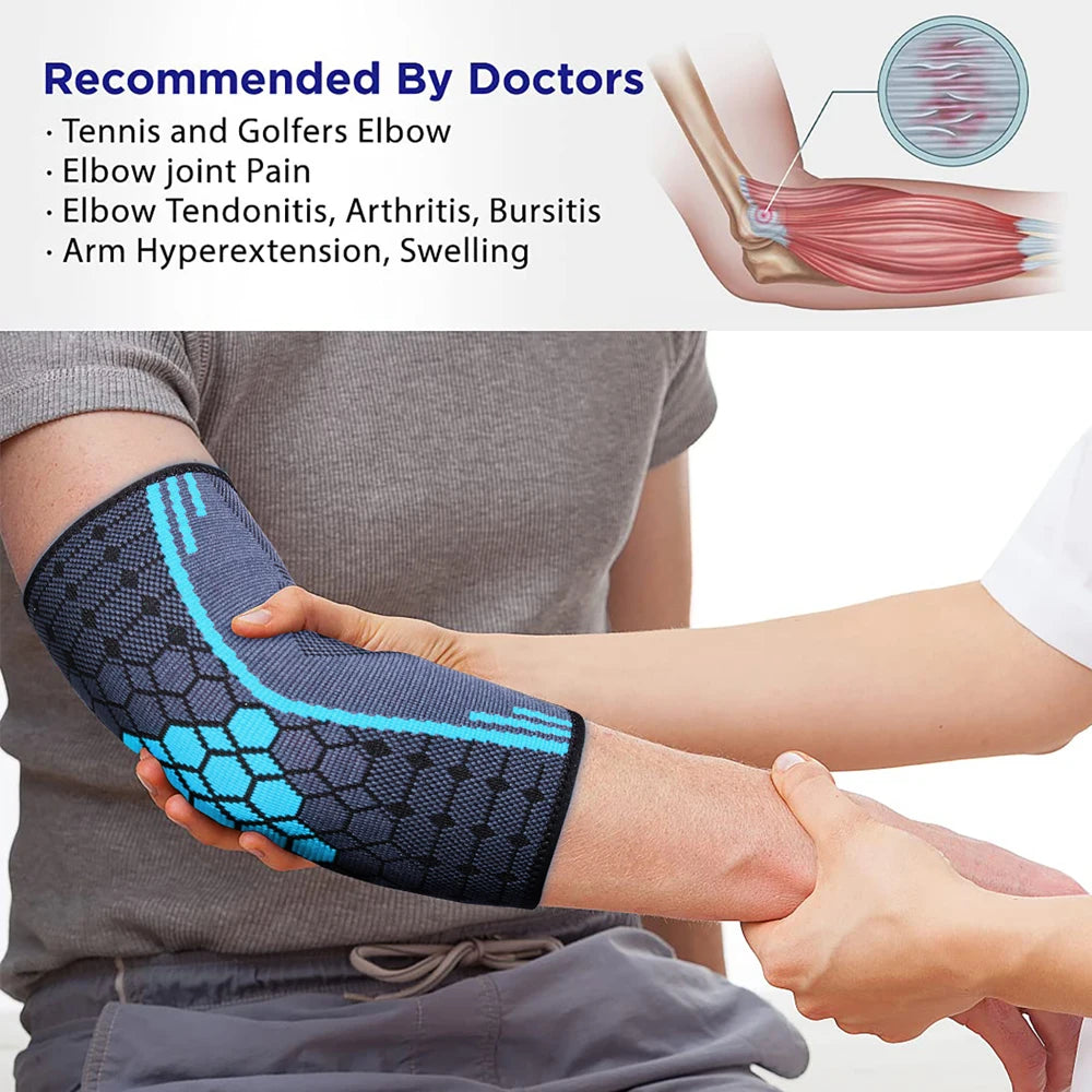 Knit Elbow Support Sleeve