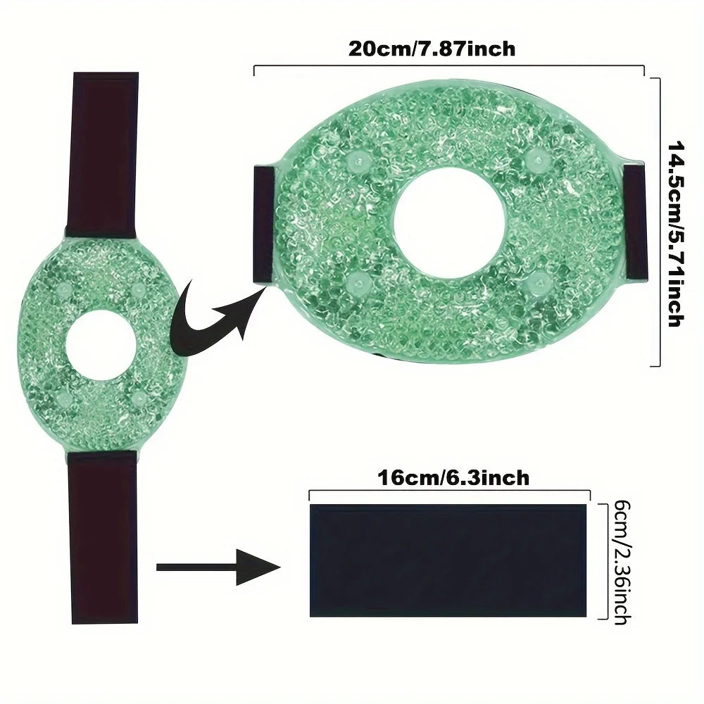 Reusable Gel Ice Wrap with Adjustable Strap