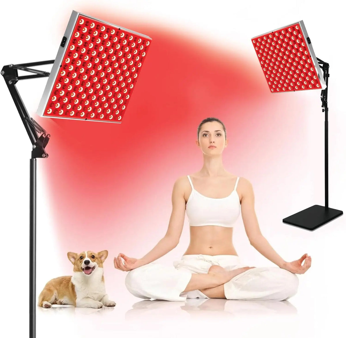 Infrared Light Therapy Lamp with Stand
