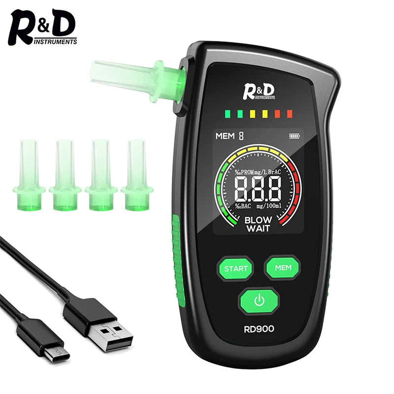 Medwell RD900 Rechargeable Digital Breath Tester