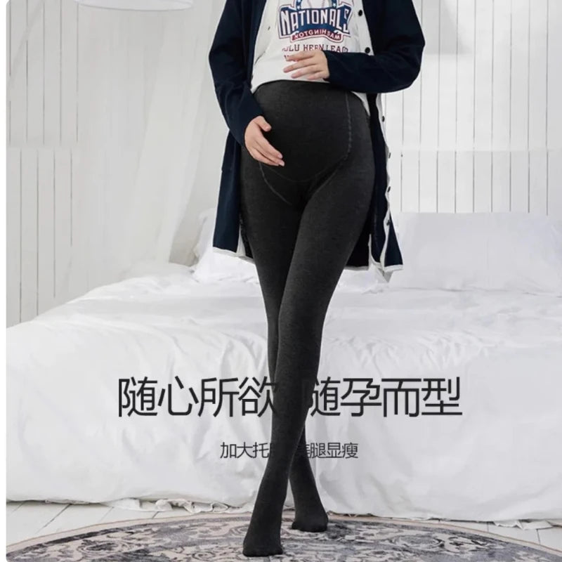 Adjustable Thermal Maternity Tights