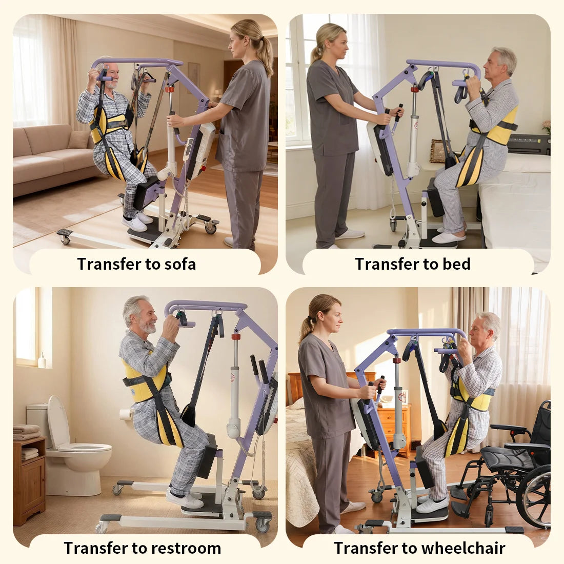 Divided-Leg Sit-to-Stand Patient Lift Sling