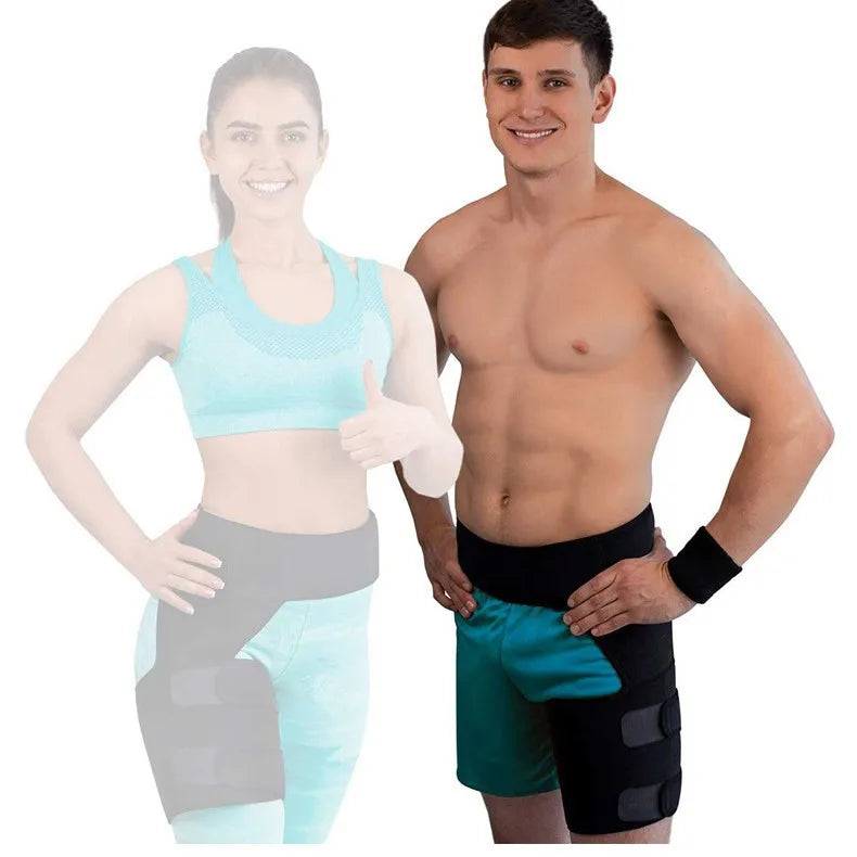Hip, Groin and Thigh Support Protector for Sports, 1 Piece