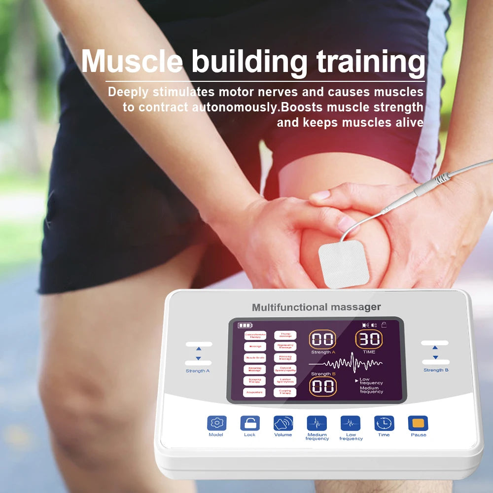 Medwell 2-Channel TENS EMS Device with 12 Modes