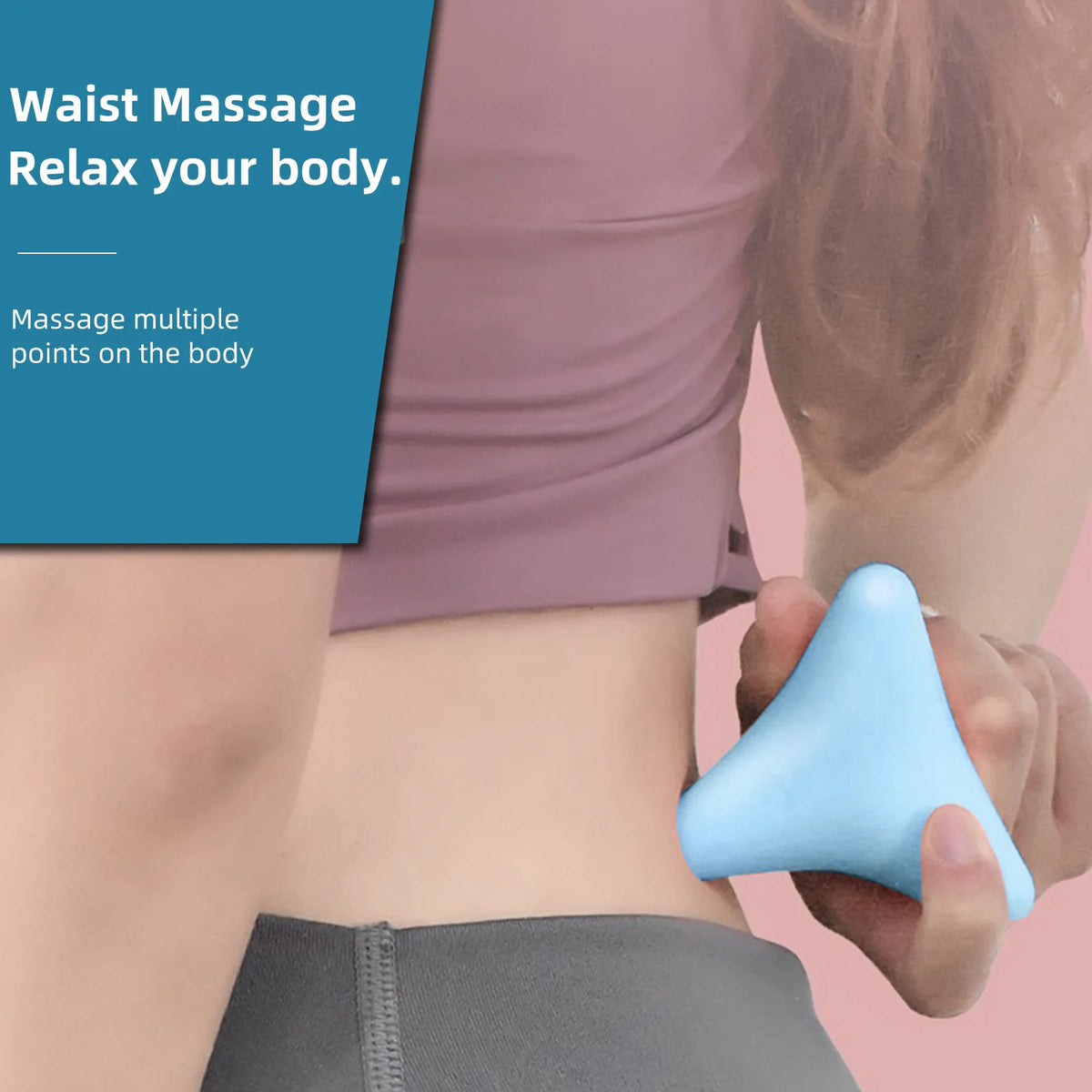 Four-Pointed Silicone Massage Ball