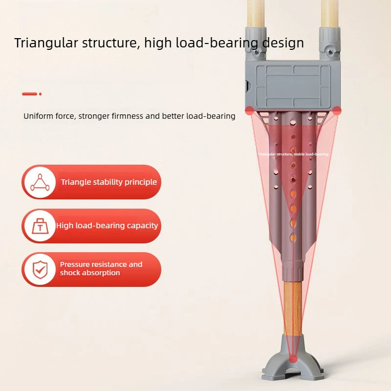 Adjustable Aluminum Underarm Crutches