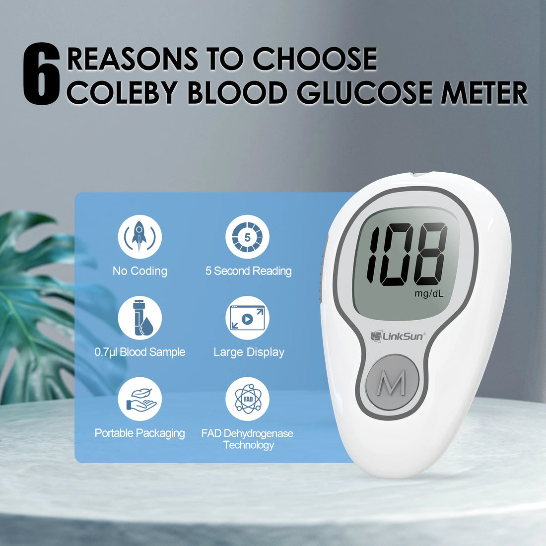 Medwell G-425-3 Blood Glucose Meter