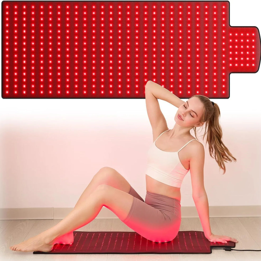 Large Red Light Therapy Pad with 420 LEDs