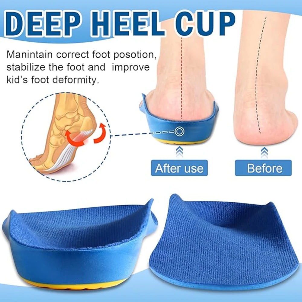 Kids Arch Support Insoles for Everyday Shoes