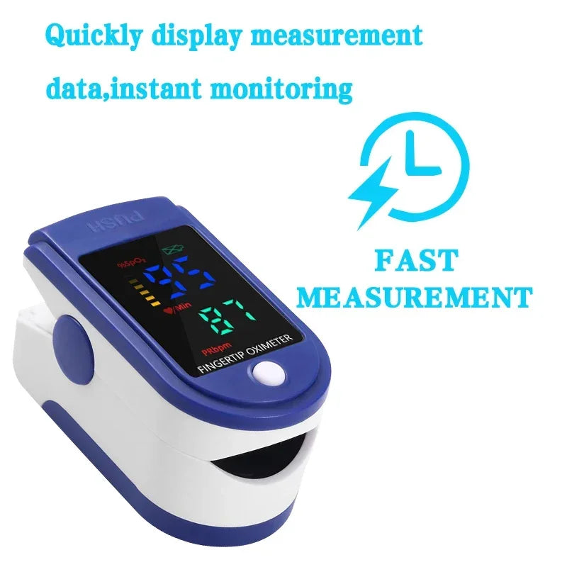 Non-Contact Forehead Thermometer and Finger Pulse Oximeter