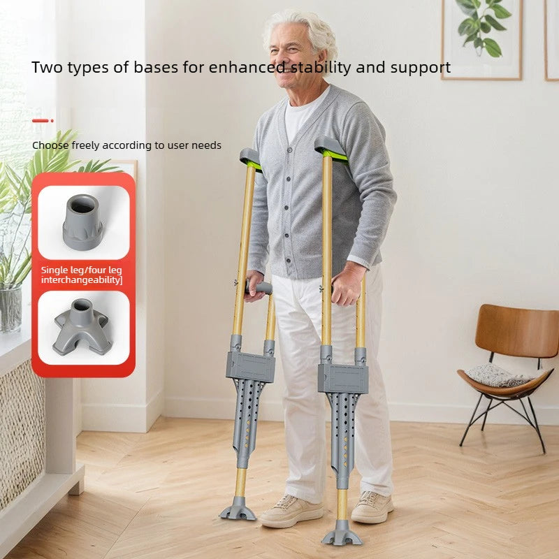 Adjustable Aluminum Underarm Crutches