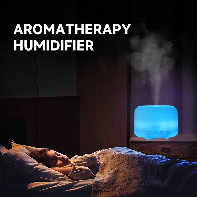 500ml Cool Mist Humidifier with Remote Control