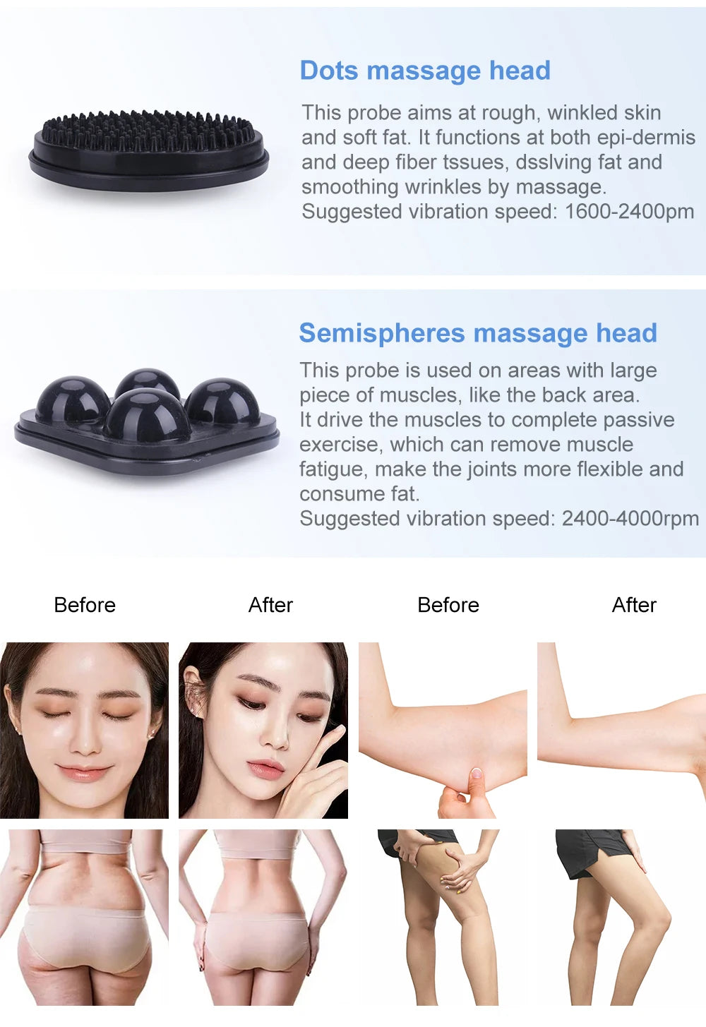 Five-Head Vibration Body Massager