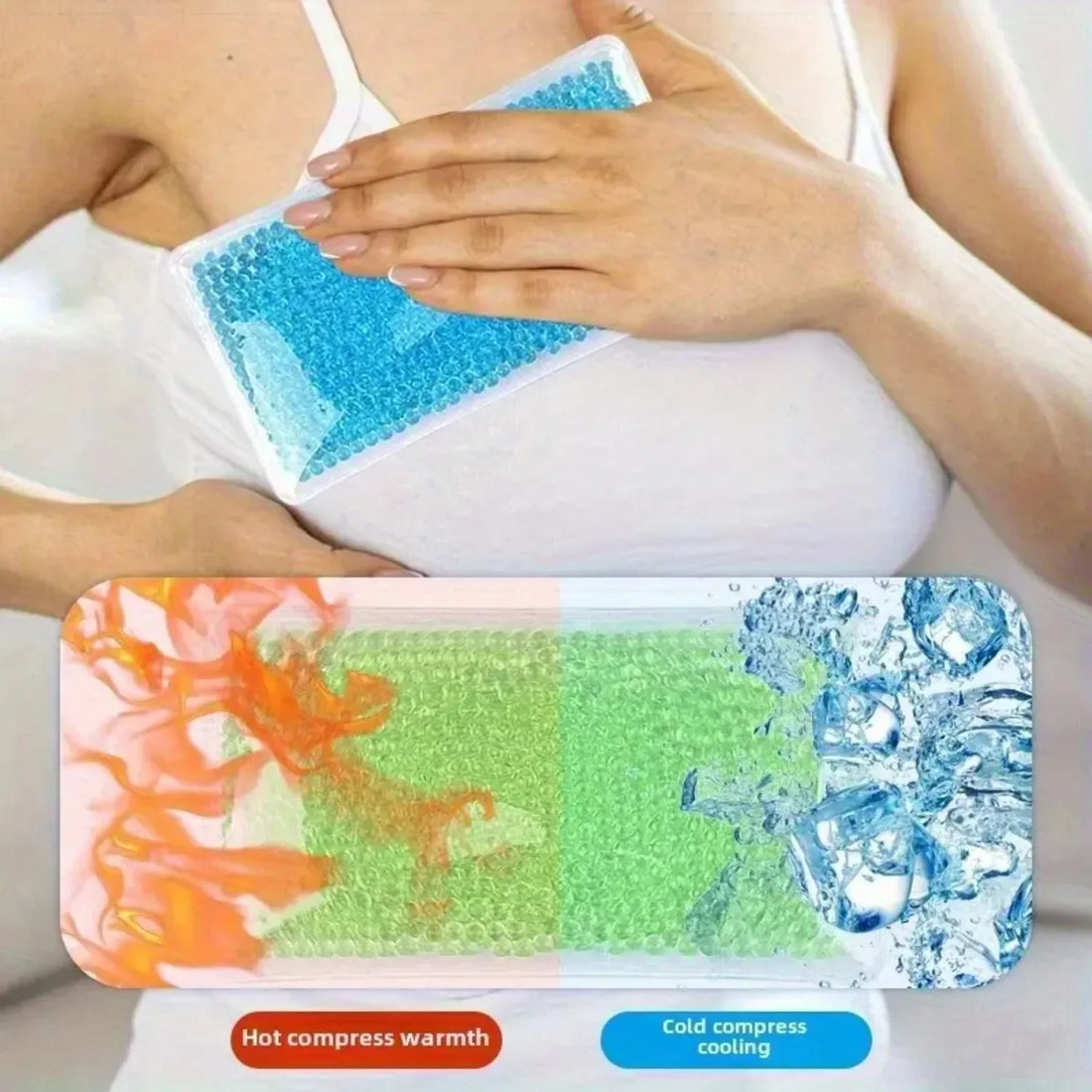Reusable Soft Gel Ice Pack for Cold Compress