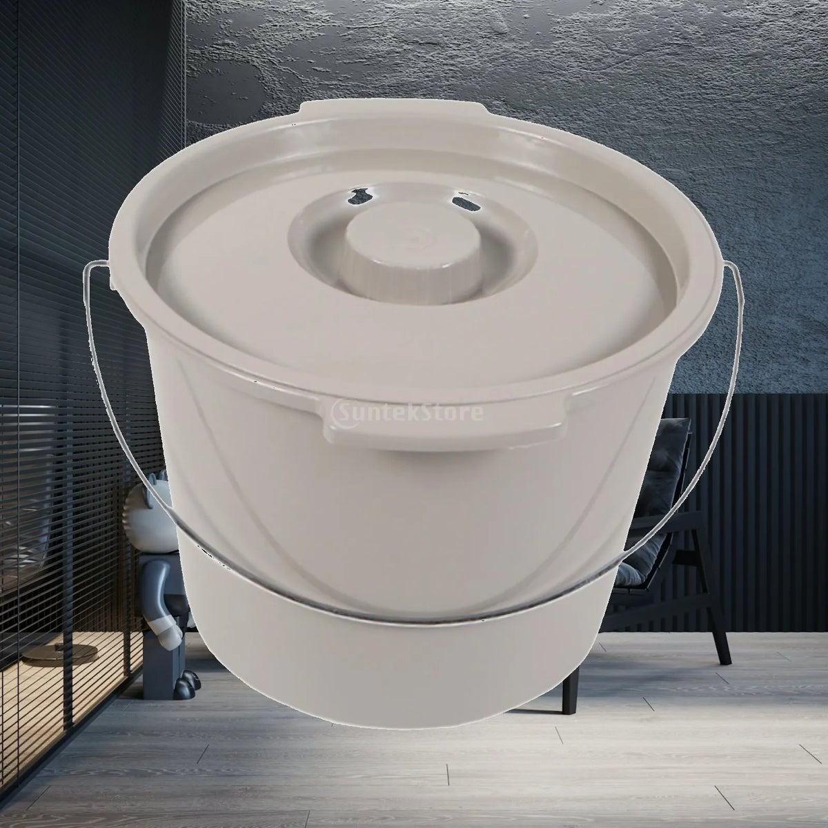 Portable Toilet Bucket with Lid