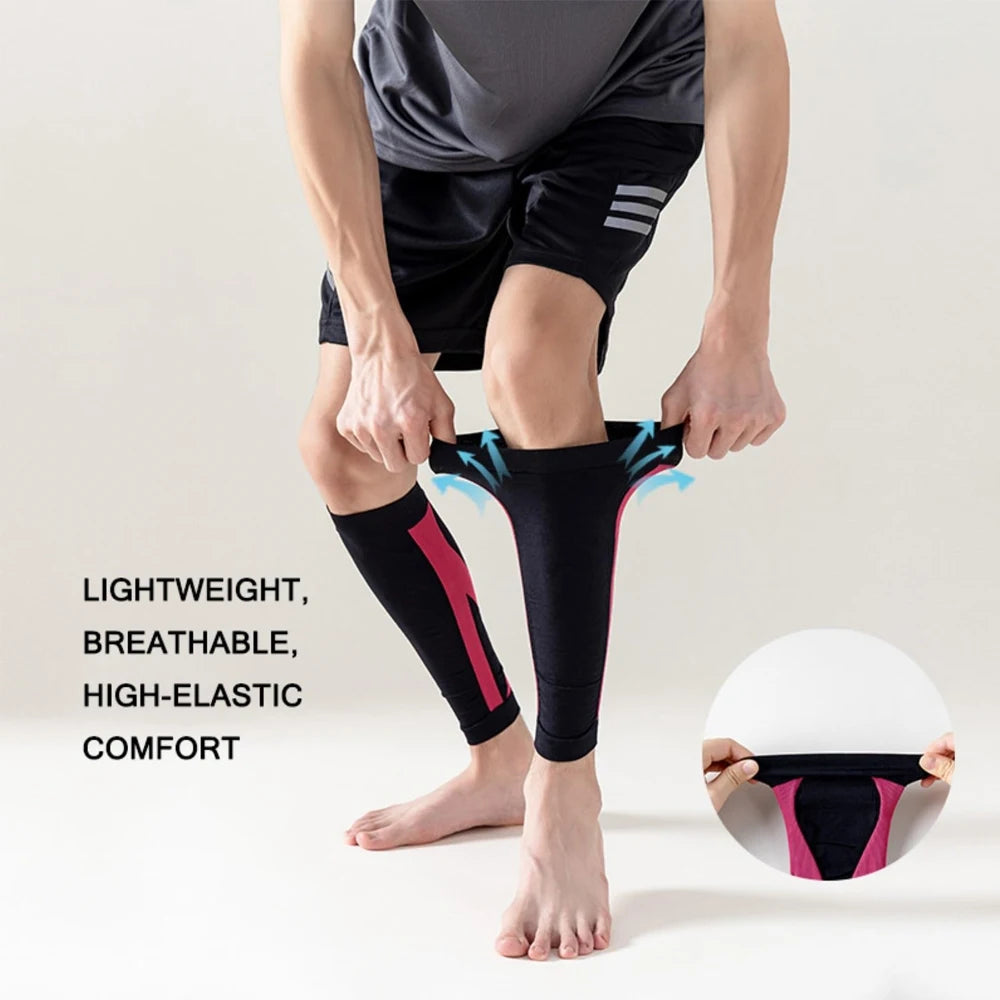 Footless Calf Compression Sleeves for Men and Women
