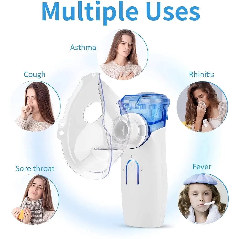 Portable Handheld Mesh Nebulizer with 2 Modes